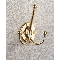 Oval Tri Hook - Polished Brass -Outlet Home Harmony Store 12839028 1954995165923493