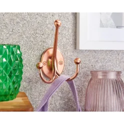 Oval Tri Hook - Brushed Copper -Outlet Home Harmony Store 12839043 2694995166037052