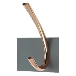 4 Large Rib Copper Hook On Slate Grey Bloc Board -Outlet Home Harmony Store 12839288 1044964302136316