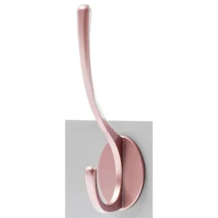 4 Victorian Rose Gold Hooks On Dove Bloc Board -Outlet Home Harmony Store 12839455 1964964302136007