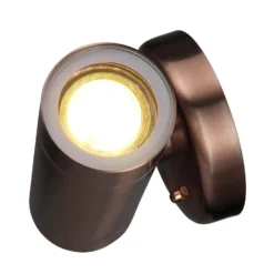 Lutec Rado Up & Down Outdoor Wall Light - Copper -Outlet Home Harmony Store 12840510 1374833191768193