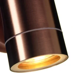 Lutec Rado Up & Down Outdoor Wall Light - Copper -Outlet Home Harmony Store 12840510 6864952869520127