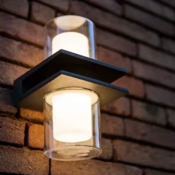 Lutec Tango LED Up & Down Outdoor Wall Light - Anthracite -Outlet Home Harmony Store 12840635 6994952683019088