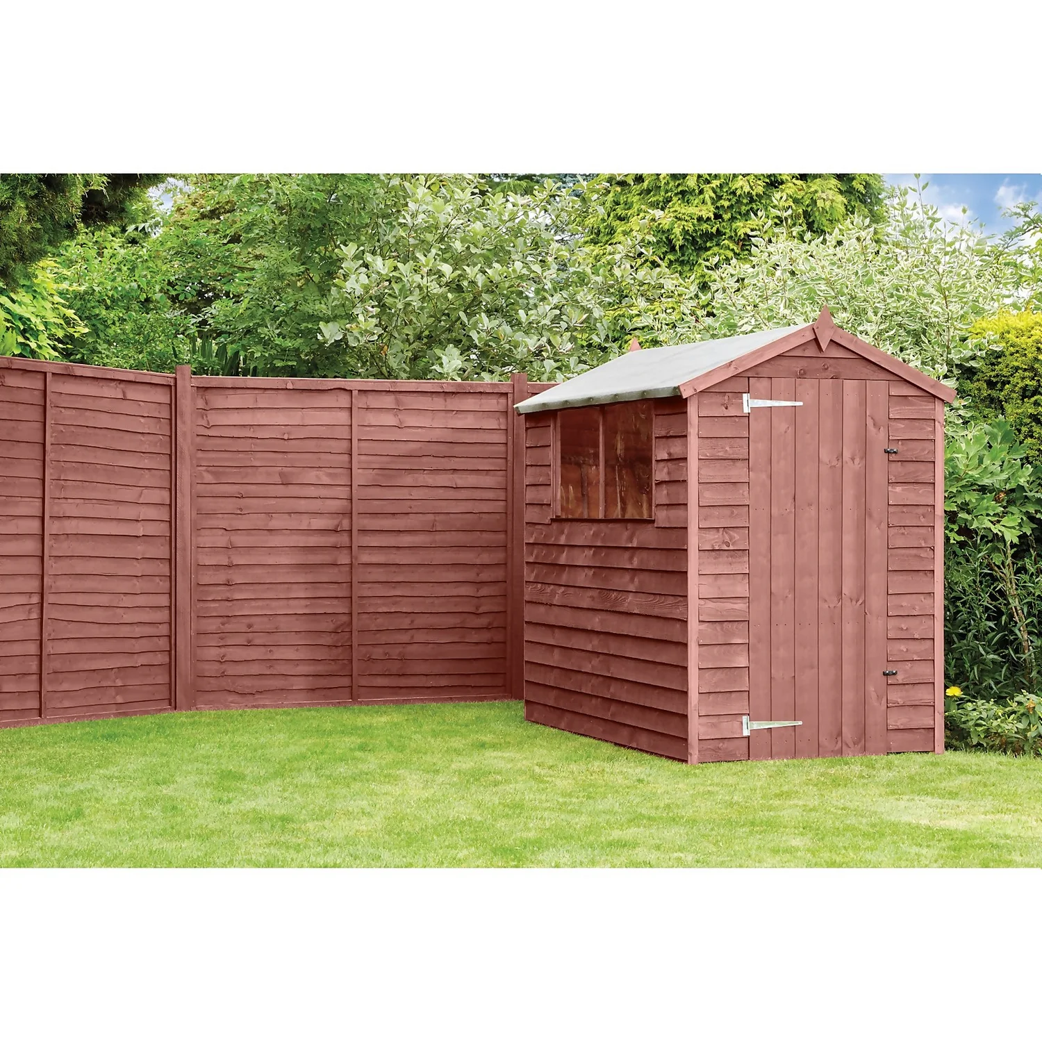 Ronseal One Coat Fence Life Paint Red Cedar - 5L 2 Ronseal One Coat Fence Life Paint Red Cedar - 5L - Image 2
