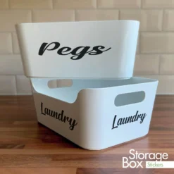 Box Stickers Laundry And Pegs -Outlet Home Harmony Store 12841737 4424833224558967