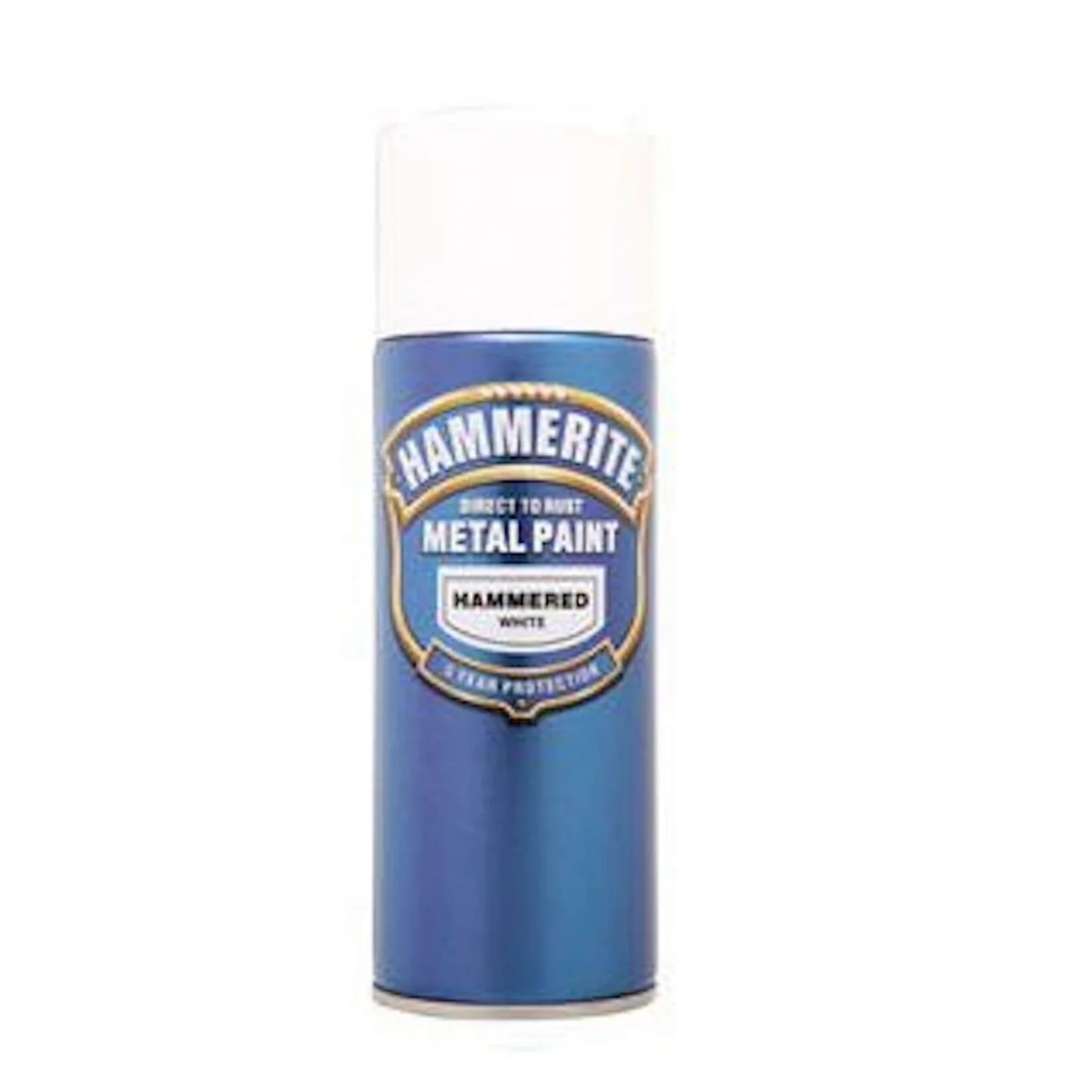 Hammerite White - Hammered Exterior Aerosol Paint - 400ml 1 Hammerite White - Hammered Exterior Aerosol Paint - 400ml