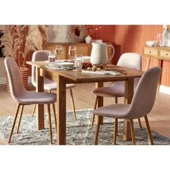 Kubu 4-6 Seater Extending Dining Table -Outlet Home Harmony Store 12844146 1194883937225621