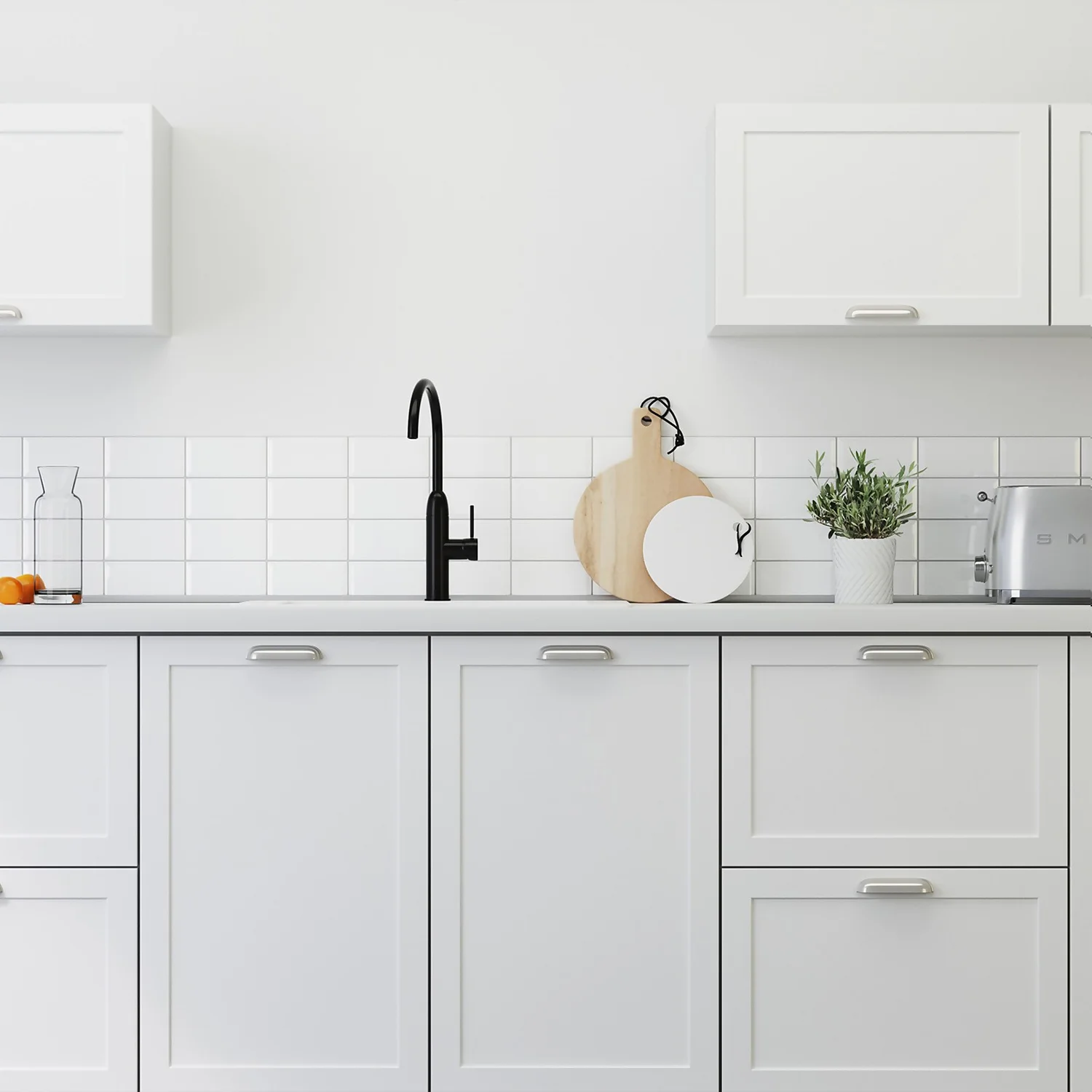 Maison Deco Refresh Kitchen Cupboards, Worktops & Splashbacks Paint Cool White - 2L 3 Maison Deco Refresh Kitchen Cupboards, Worktops & Splashbacks Paint Cool White - 2L - Image 3