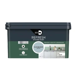 Maison Deco Refresh Kitchen Cupboards, Worktops & Splashbacks Paint Glacier Blue - 2L