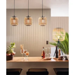 Eglo Bordesley Wooden Floor Lamp -Outlet Home Harmony Store 12879397 1684843869102768