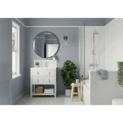 Dulux Simply Refresh One Coat Matt Emulsion Paint Natural Slate - 2.5L -Outlet Home Harmony Store 12881512 2414843845777231