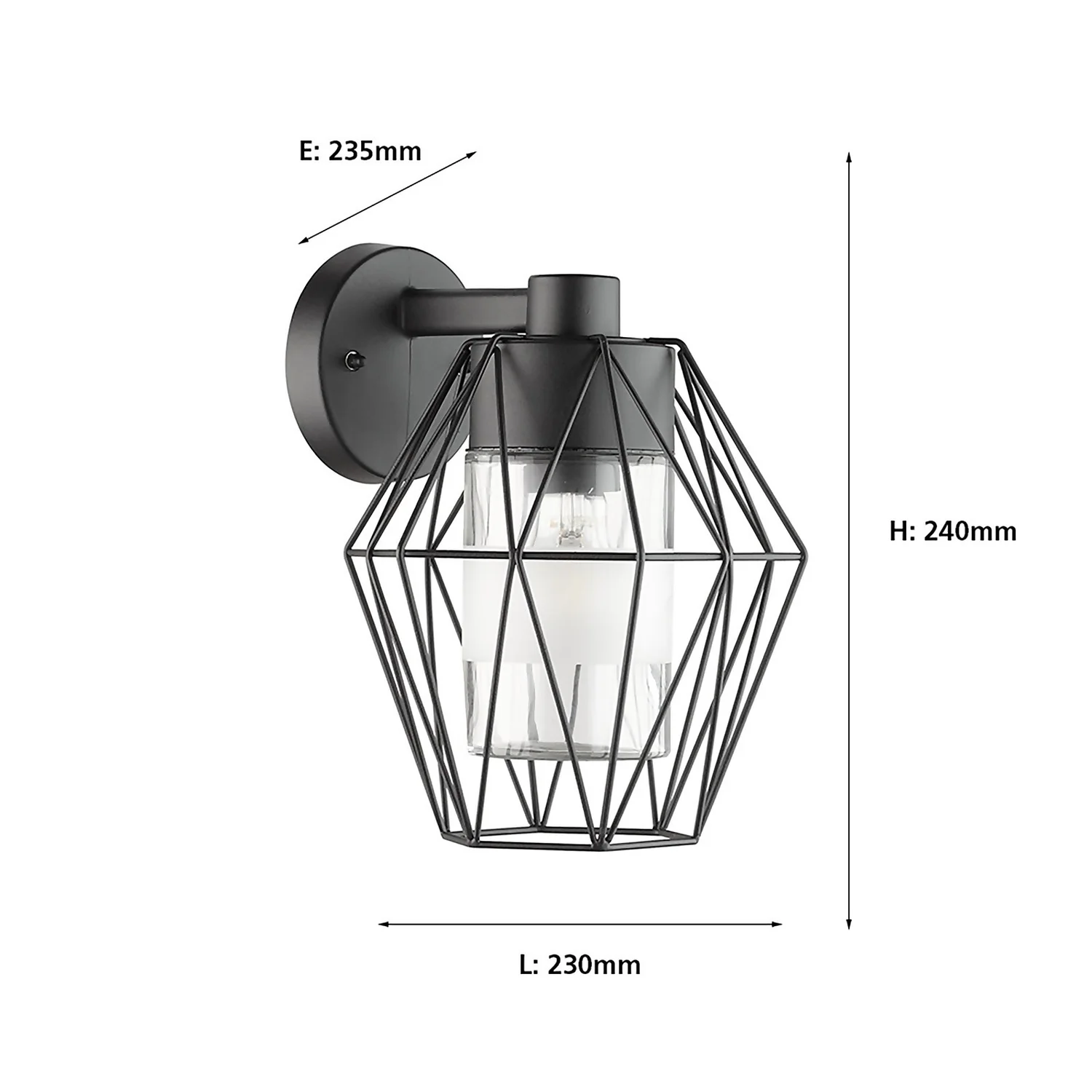 EGLO Canove Caged Exterior Wall Light 3 EGLO Canove Caged Exterior Wall Light - Image 3