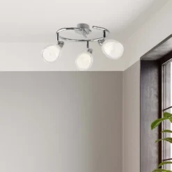 Eliza 3 Lamp Spotlight Plate - Chrome -Outlet Home Harmony Store 12882217 2604843518126672