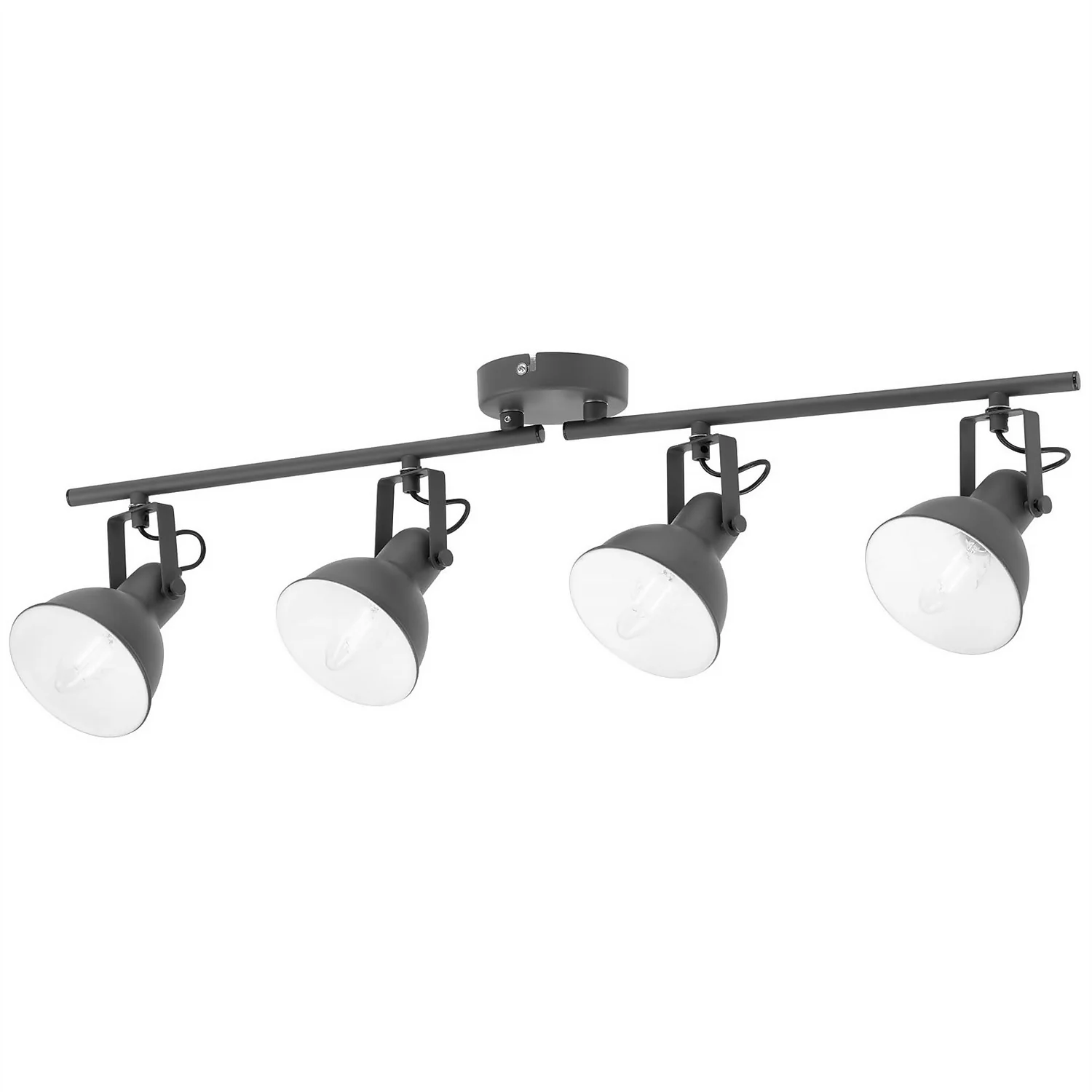 Alfie 4 Lamp Spotlight Bar - Grey 1 Alfie 4 Lamp Spotlight Bar - Grey