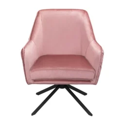 Pia Pleat Swivel Chair - Rose 9 Pia Pleat Swivel Chair - Rose -Outlet Home Harmony Store 12882869 9754887373328589