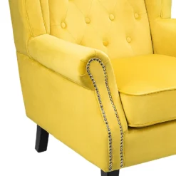 Chester Armchair - Mustard -Outlet Home Harmony Store 12882875 1394887372925968