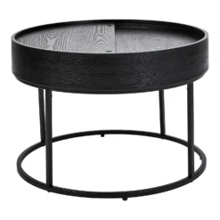 House Beautiful Halo Black Ash Coffee Table -Outlet Home Harmony Store 12886095 1734862227616328