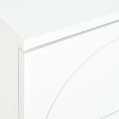 House Beautiful Taylor 2 Drawer Bedside Table - White -Outlet Home Harmony Store 12886096 2104862228204685