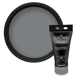 Crown Easyclean Kitchen Paint City Break - 0.04L