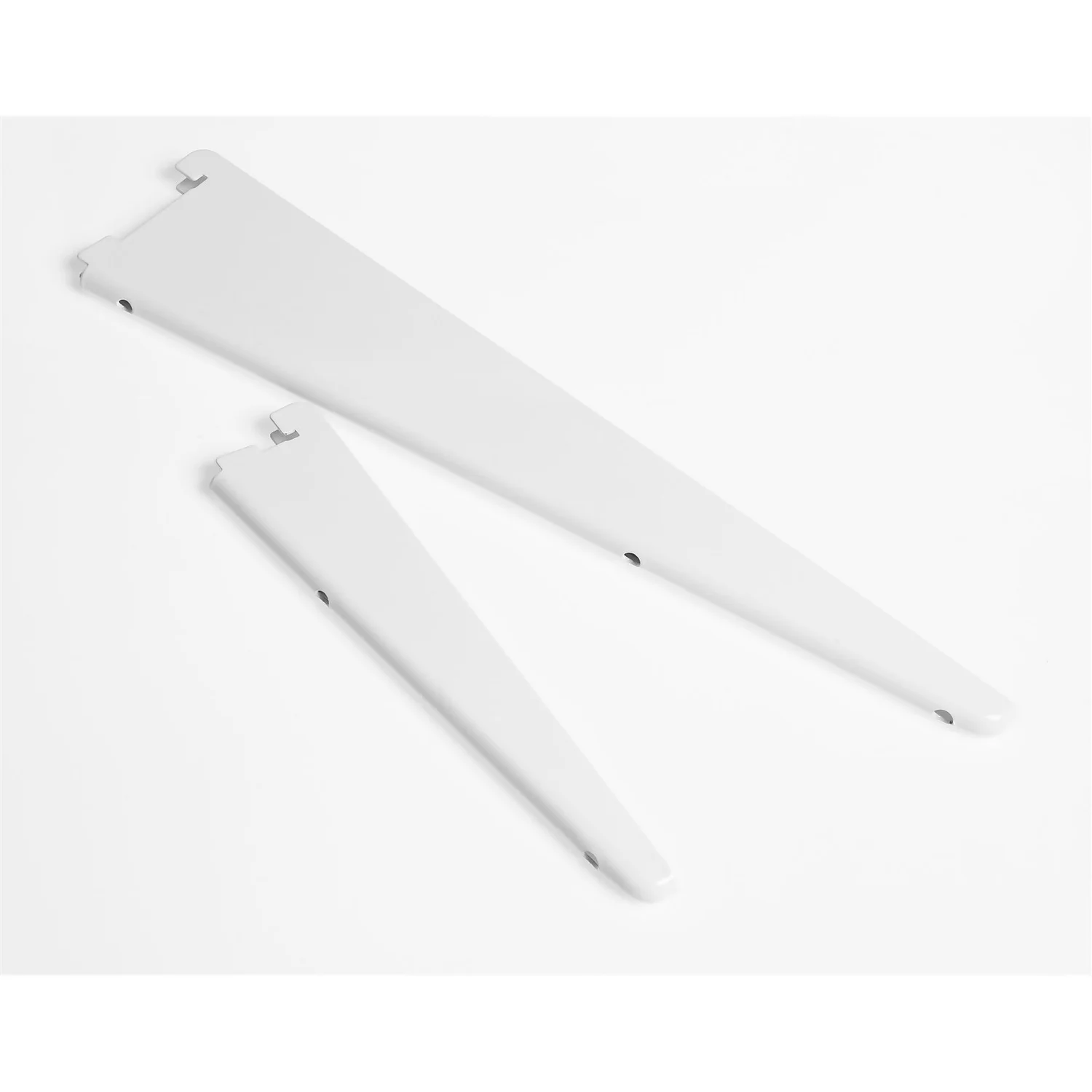 Anti-bacterial Twin Slot Shelving Kit - 1219mm White Twinslot And 270mm Brackets - White 2 Anti-bacterial Twin Slot Shelving Kit - 1219mm White Twinslot And 270mm Brackets - White - Image 2