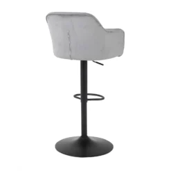 Barbara Height Adjustable Bar Stool -Outlet Home Harmony Store 12888979 9894843287891309