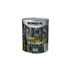 Ronseal Metal Paint Storm Grey Gloss 750ml