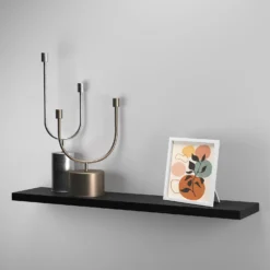 Flexi Storage Decorative Shelving Floating Shelf Black Oak 1200x38x240mm 8 Flexi Storage Decorative Shelving Floating Shelf Black Oak 1200x38x240mm -Outlet Home Harmony Store 12889901 1714867914537906