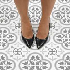 None FloorPops Peel And Stick Floor Tiles - Remy -Outlet Home Harmony Store 12891300 2644849478252016