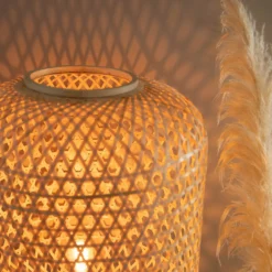 Reid Bamboo Floor Lamp -Outlet Home Harmony Store 12891604 4994920556038885