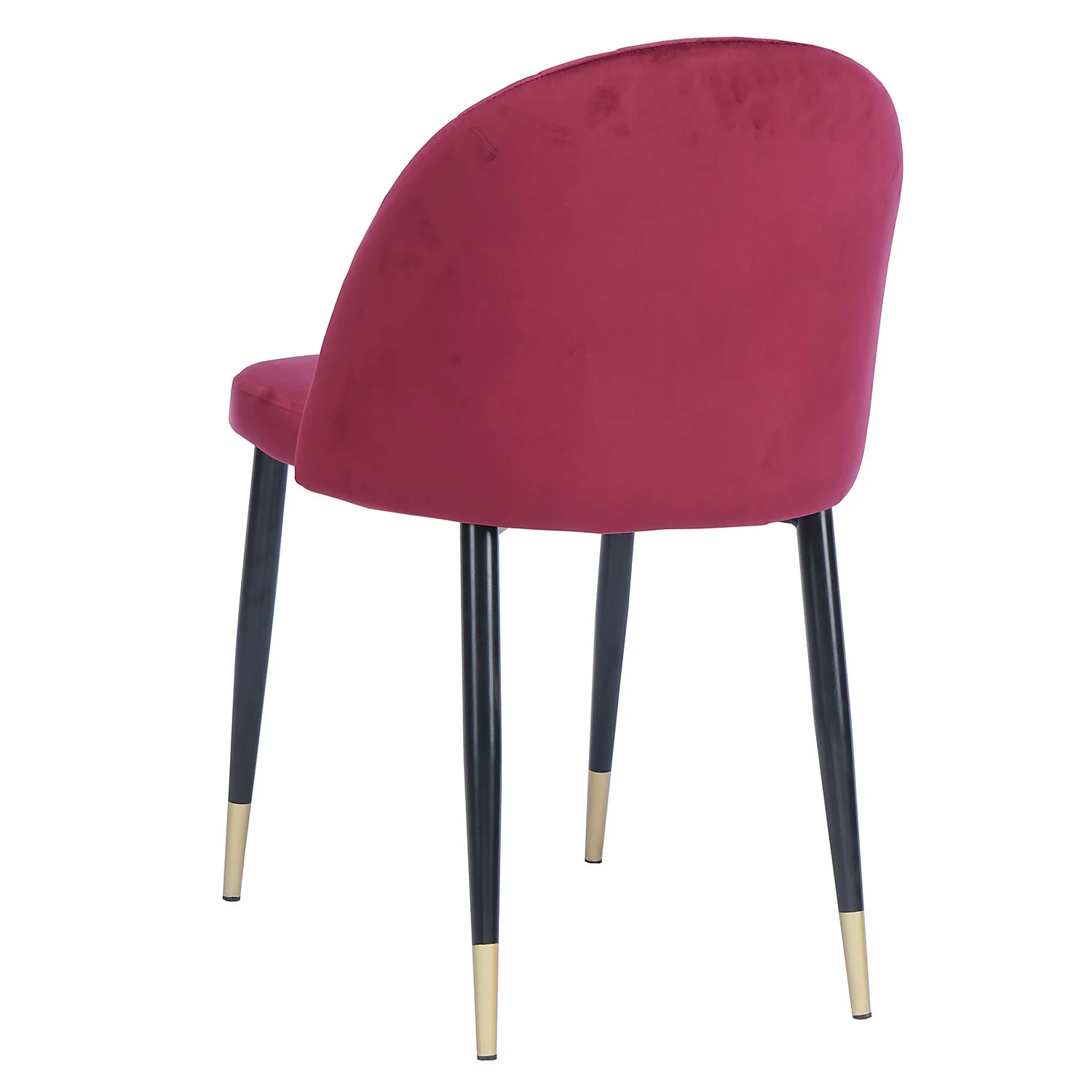Illona Velvet Dining Chairs - Set Of 2 - Berry 7 Illona Velvet Dining Chairs - Set Of 2 - Berry - Image 7