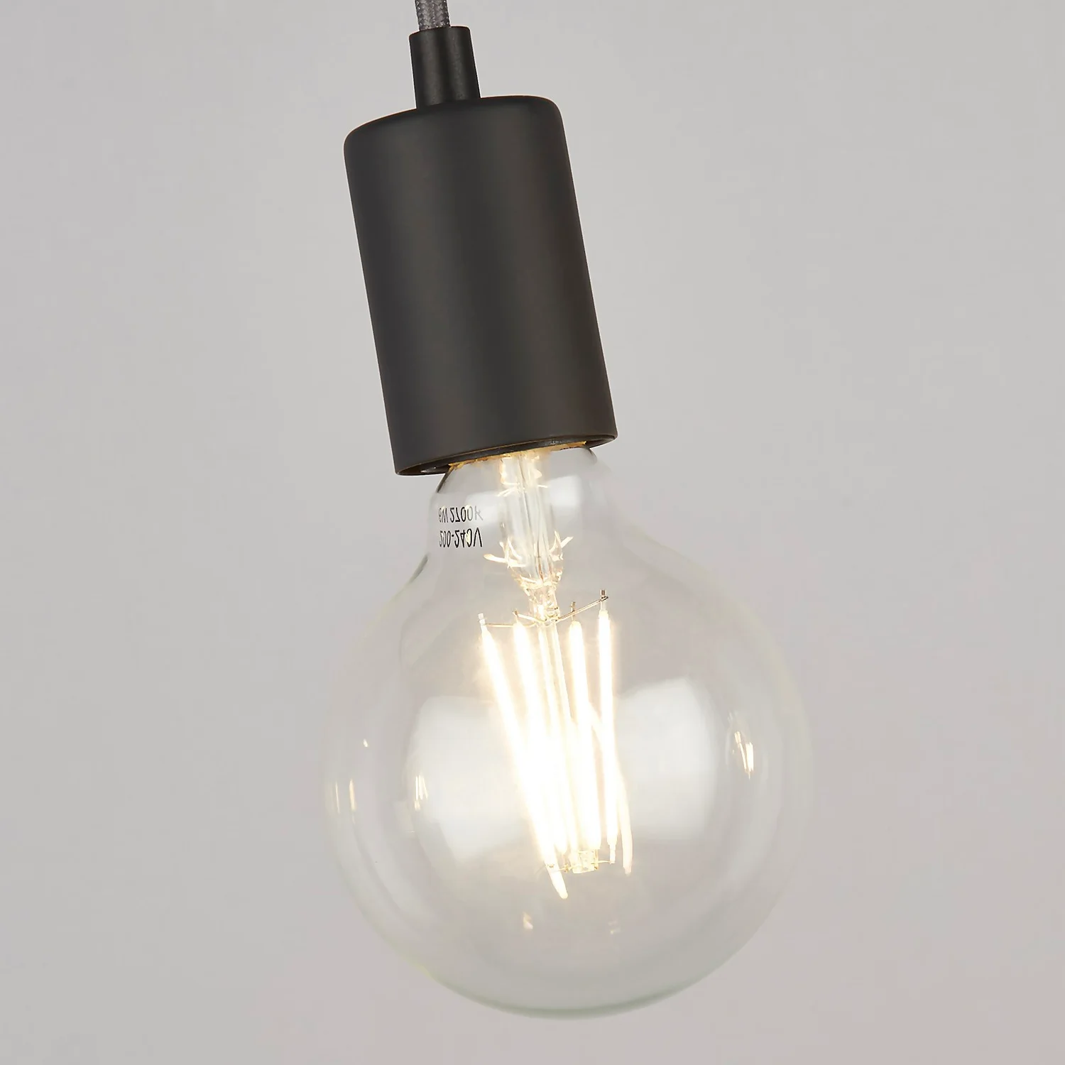 Jay 3 Light Ceiling Fitting - Charcoal 5 Jay 3 Light Ceiling Fitting - Charcoal - Image 5