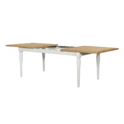 Westcott Oak Painted 6-8 Seat Extending Dining Table 11 Westcott Oak Painted 6-8 Seat Extending Dining Table -Outlet Home Harmony Store 12914128 1494898204965161