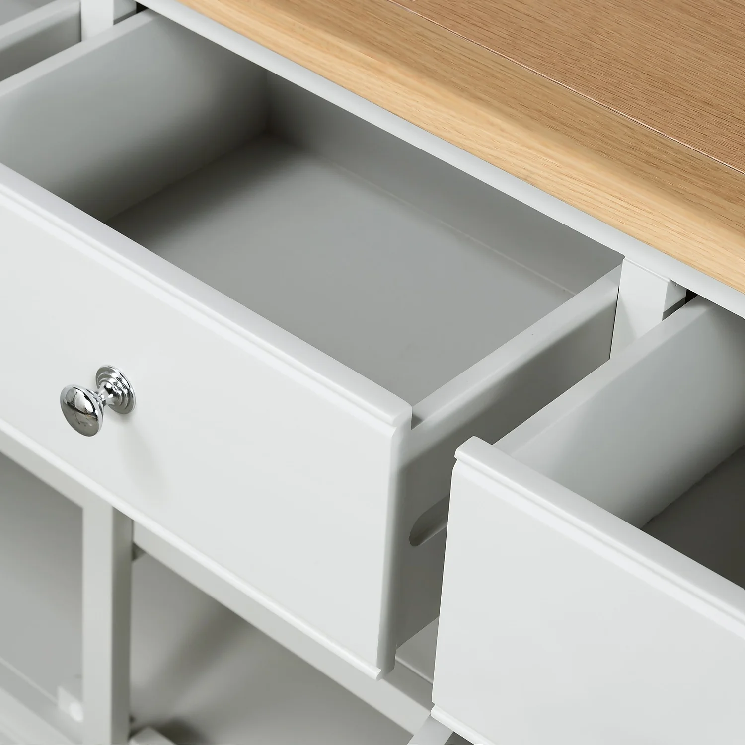 Westcott Oak Painted Large Sideboard 6 Westcott Oak Painted Large Sideboard - Image 6