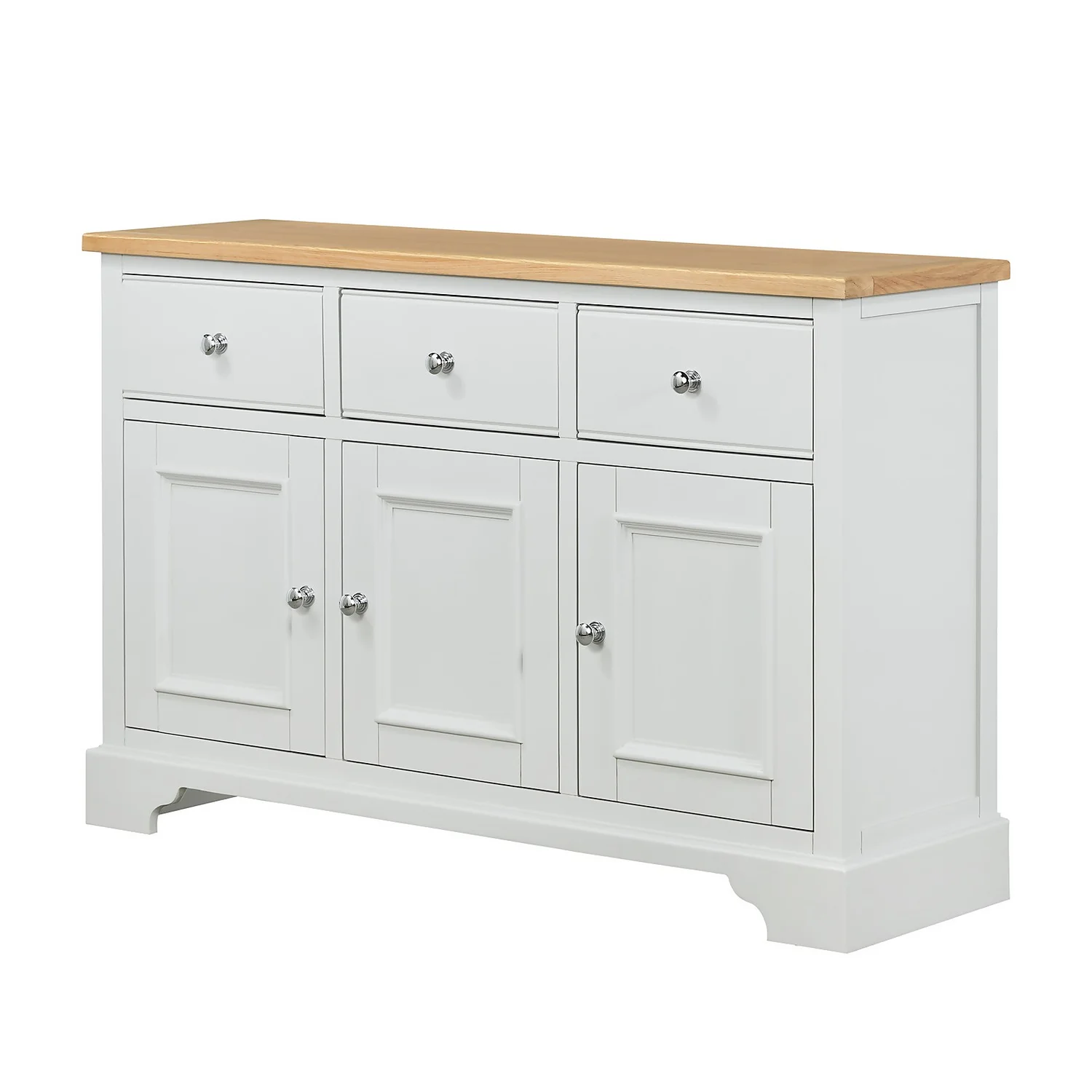 Westcott Oak Painted Large Sideboard 1 Westcott Oak Painted Large Sideboard