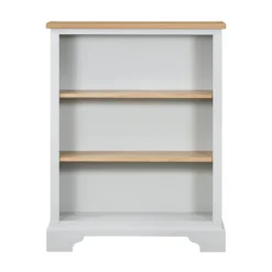 Westcott Oak Painted Low Open Bookcase -Outlet Home Harmony Store 12914130 4944938893558925