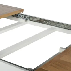 Westcott Oak Painted 8-10 Seat Extending Dining Table 18 Westcott Oak Painted 8-10 Seat Extending Dining Table -Outlet Home Harmony Store 12914131 1254898205418002