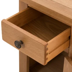 Hocombe Tall Side Table - Oak -Outlet Home Harmony Store 12914668 1864933242477126