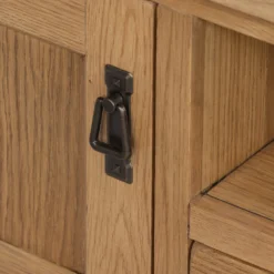 Hocombe Corner TV Stand - Oak -Outlet Home Harmony Store 12914671 2114933242018342