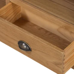 Hocombe Corner TV Stand - Oak -Outlet Home Harmony Store 12914671 4184933241979555