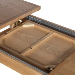 Hocombe 8-10 Seat Extending Dining Table - Oak -Outlet Home Harmony Store 12914673 1044933242518337