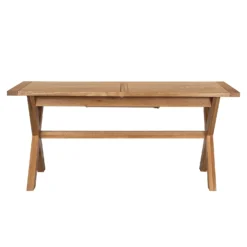 Hocombe 8-10 Seat Extending Dining Table - Oak -Outlet Home Harmony Store 12914673 1314933242353265