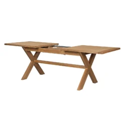 Hocombe 8-10 Seat Extending Dining Table - Oak -Outlet Home Harmony Store 12914673 7574933242443286
