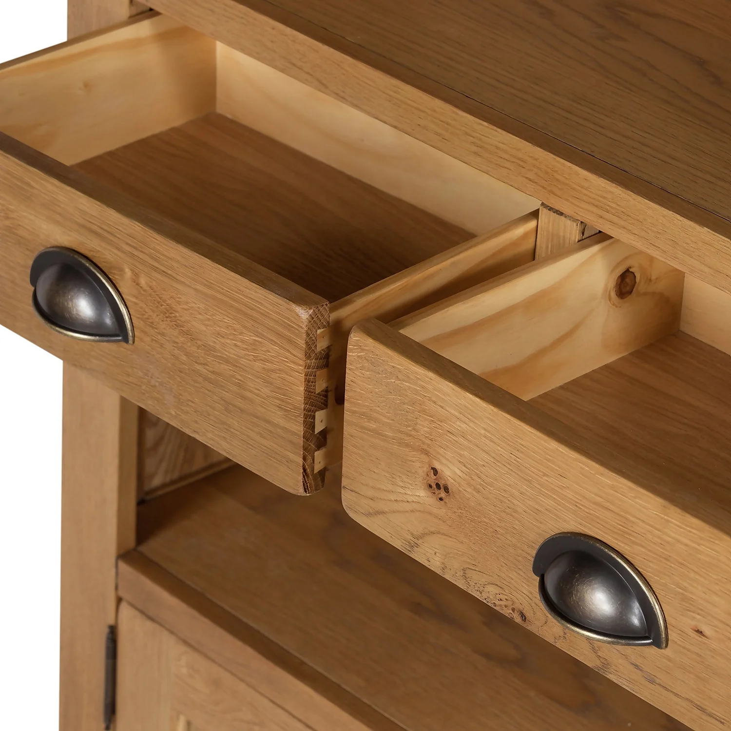 Hocombe Display Bookcase - Oak 5 Hocombe Display Bookcase - Oak - Image 5