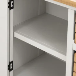 Ashstead Small Sideboard - Oak & Ivory -Outlet Home Harmony Store 12917103 5514897163080887