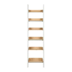 Ashstead Ladder Shelf - Oak & Ivory -Outlet Home Harmony Store 12917109 1414897161904563