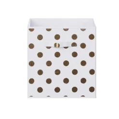 Living Elements Compact Cube Foil Spot Insert - White & Gold -Outlet Home Harmony Store 12932945 6944887875943942