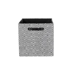 Clever Cube Patterned Fabric Insert - Black Jacquard -Outlet Home Harmony Store 12932948 1584900282553241