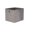 Clever Cube Quilted Velvet Insert - Grey
