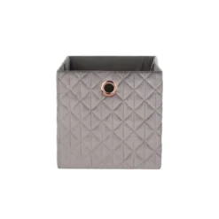 Clever Cube Quilted Velvet Insert - Grey -Outlet Home Harmony Store 12932957 8784900282513218