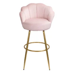 Sophia Bar Stool - Blush -Outlet Home Harmony Store 12937423 2084887372843807